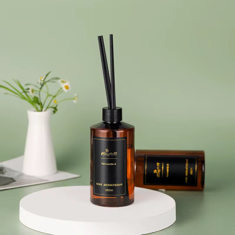 Plant Essential Oil Reed Diffuser, Lavender, Jasmine, Sandalwood, Home Perfume, Air Humidifier, Aromatherapy Machine, 500Ml