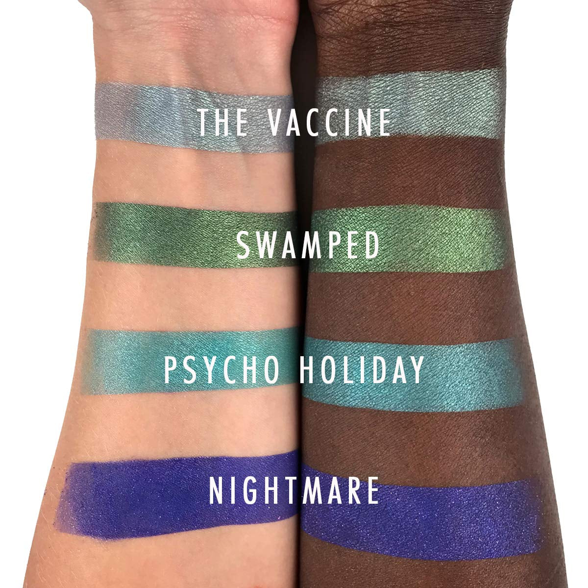 Eyeshadow, Silky- Smooth and Highly Pigmented, Longer-Lasting with No Creasing, 100% Vegan and Cruelty Free, Handmade in USA, 8 Grams Loose Mineral Powder (Peacock)
