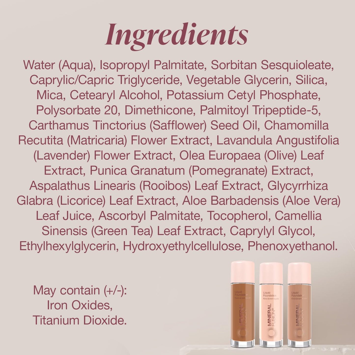 Full Coverage Foundation, Liquid Foundation - Neutral 3- Medium Complexion W/Neutral Undertones, Lightweight Matte Finish, up to 12 Hr Hydration, Hypoallergenic & Vegan, 1 Fl. Oz