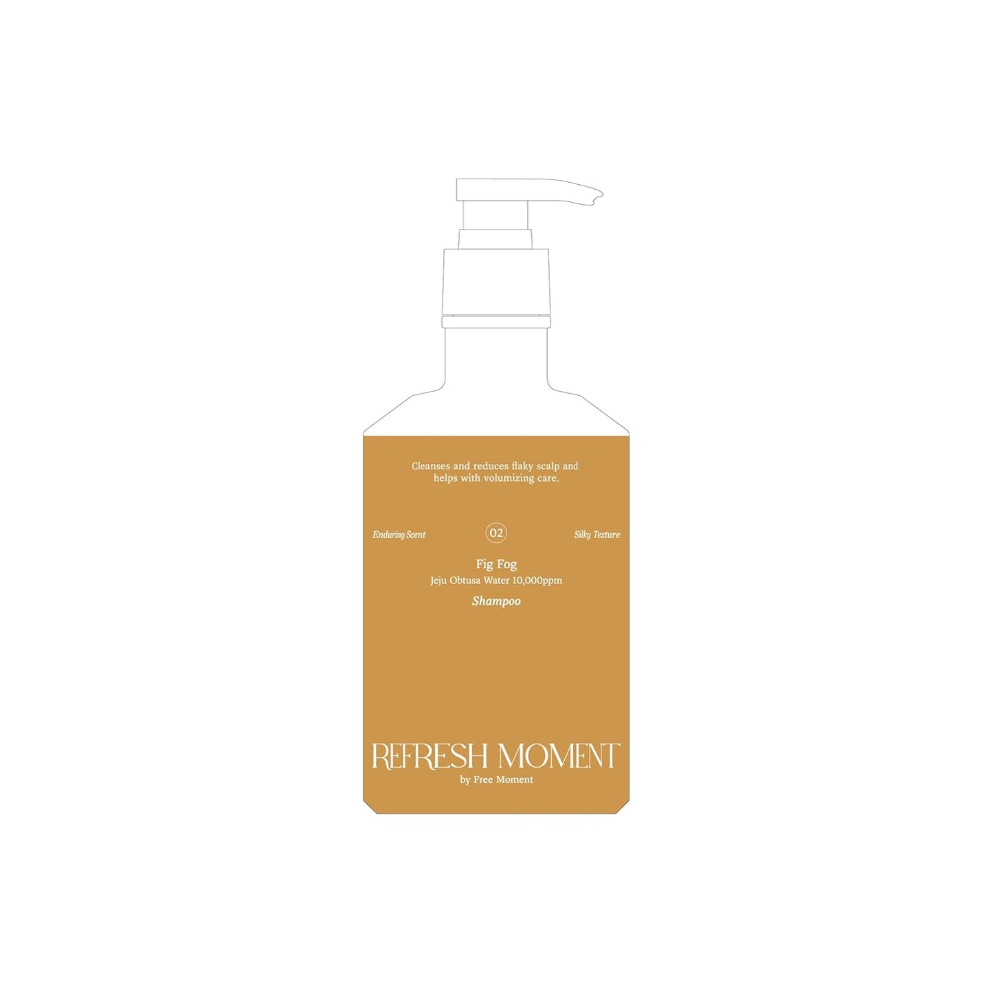 Perfume Shampoo | Volumizing Vegan Shampoo for Dry Damaged Hair Care & Scalp Exfoliation | Romantic, Fruity-Wood Fragrance | 16.9 Fl Oz (02 Fig Fog)