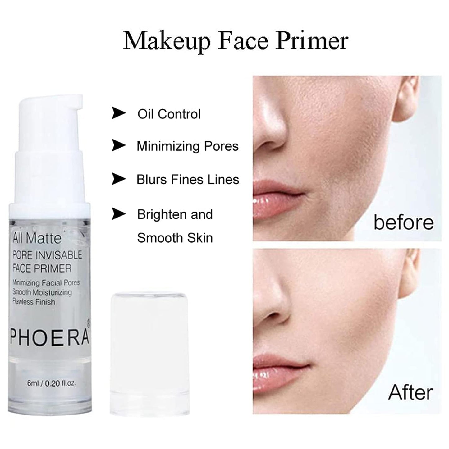 PHOERA Foundation,3 PCS Contour Stick Makeup Kit, Shades with Highlighter Stick, Blush Stick and Bronzer Contour Stick for Sculpt the Cheeks (102+103+ Fair-Light Contour/Nude + Warm Peach+#03,#09,#12)