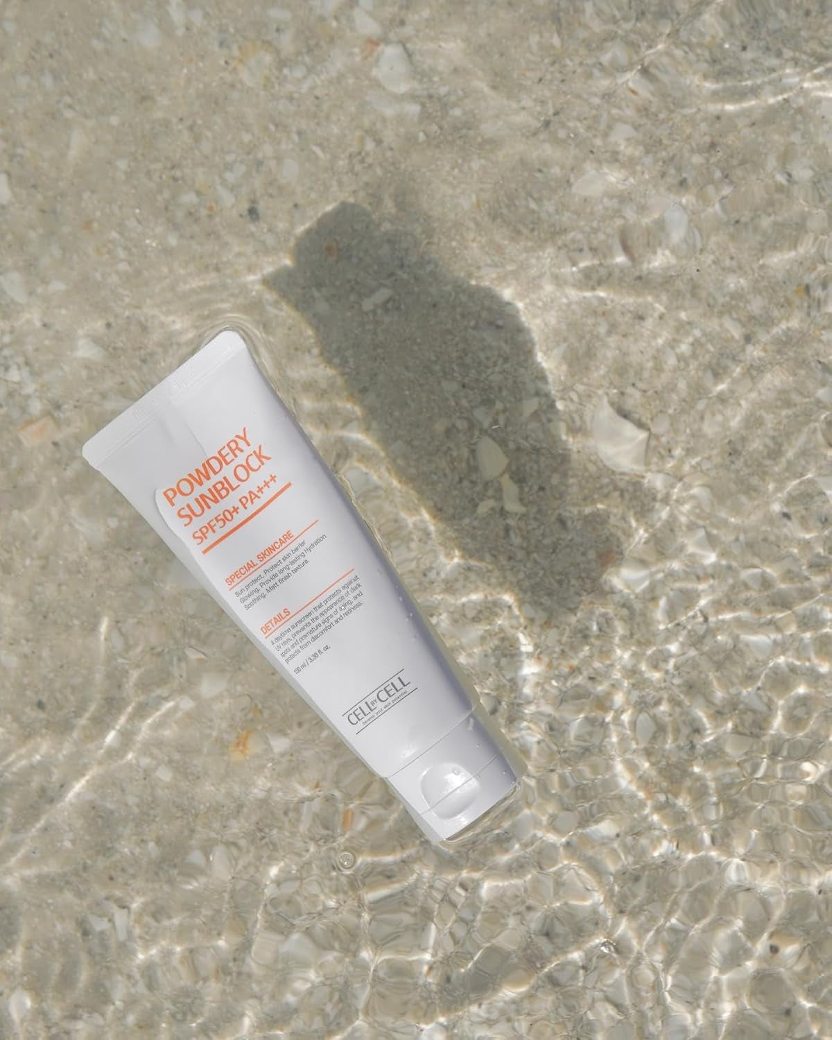 Powdery Sunblock SPF50+ PA+++ | No White-Cast, No Stickiness, & No Heaviness for Comfortable Daily Use | 100Ml