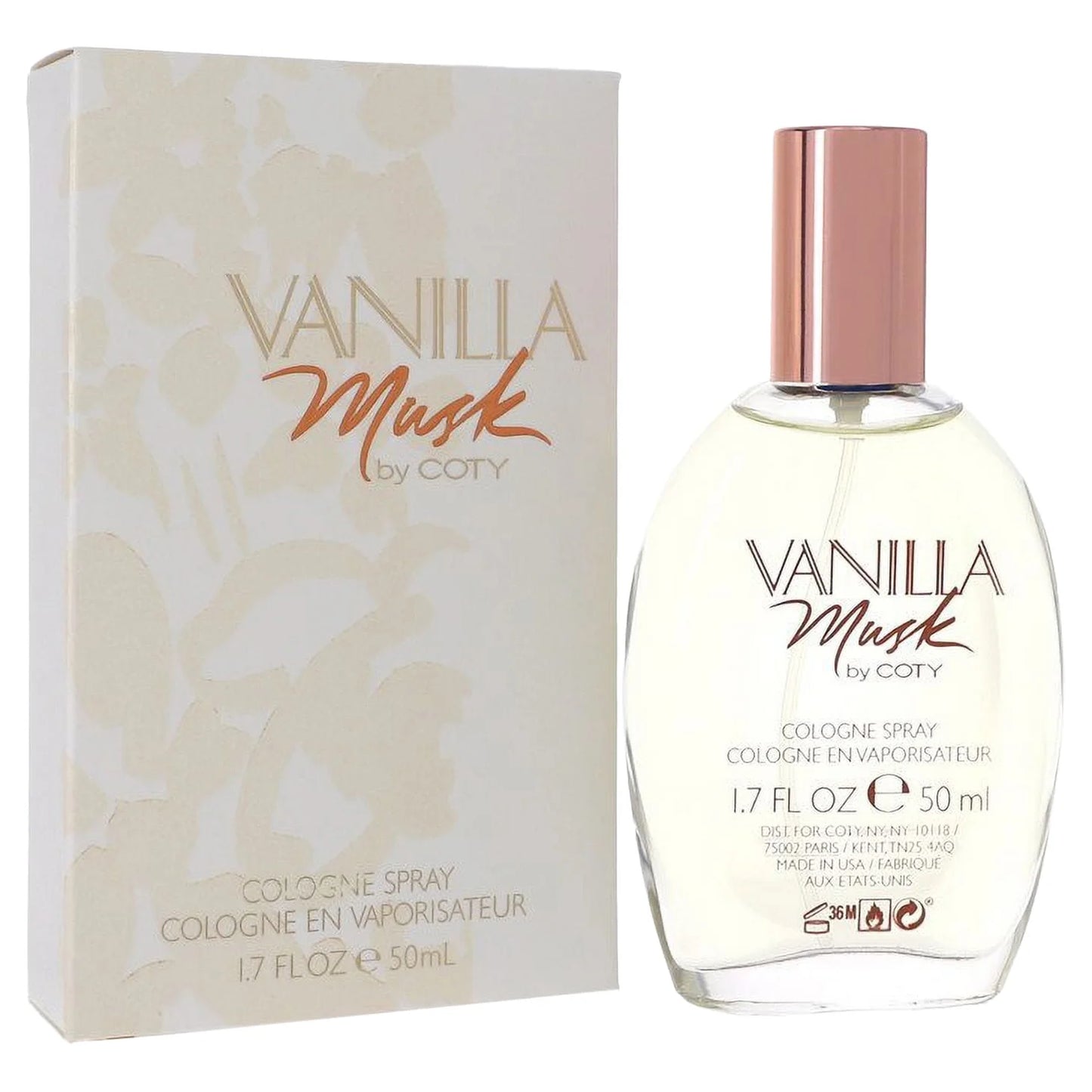Vanilla Musk by Cologne Spray 1.7 Oz for Women