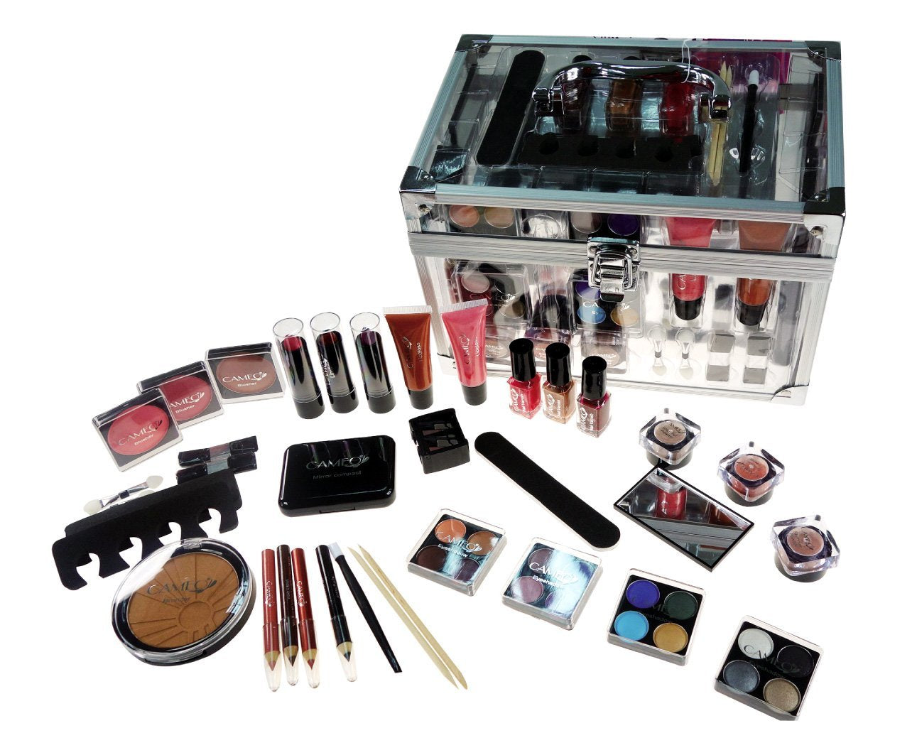 B-221 by Collection Carry All Trunk - Makeup Kit -Makeup,Pedicure,Manicure
