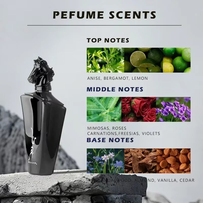 100Ml Perfume Hombre Oil Original Middle East Dubai Spray Eau De Parfum Lasting Fragrance Fresh Men Women Gift Deodorant Dating