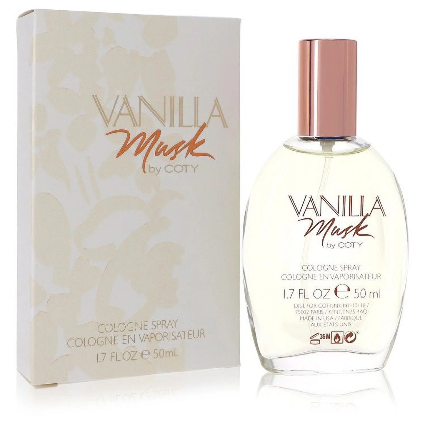 Vanilla Musk by  Cologne Spray 1.7 Oz for Women