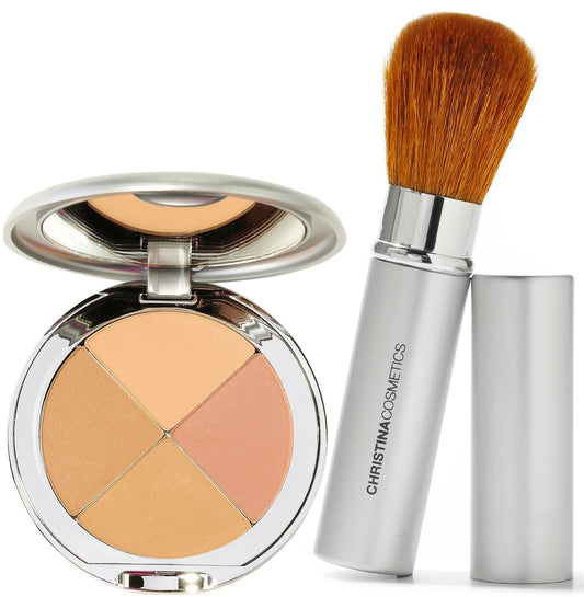 Perfect Pigment 3 Compact and Retractable Brush Duo!