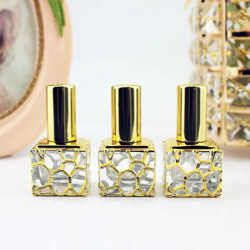 10Pcs/Lot High Quality 10Ml 15Ml Glass Sprayer Bottle Empty Pump Spray Perfume Atomizer Refillable Small Sample Bottles