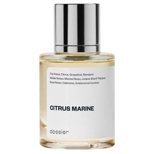 Citrus Marine Eau De Toilette, Inspired by D&G'S Light Blue, Cologne for Men, 1.7 Oz