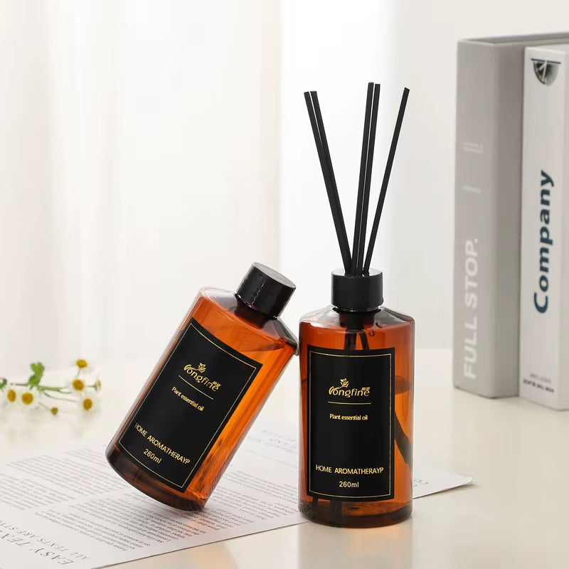Plant Essential Oil Reed Diffuser, Lavender, Jasmine, Sandalwood, Home Perfume, Air Humidifier, Aromatherapy Machine, 500Ml