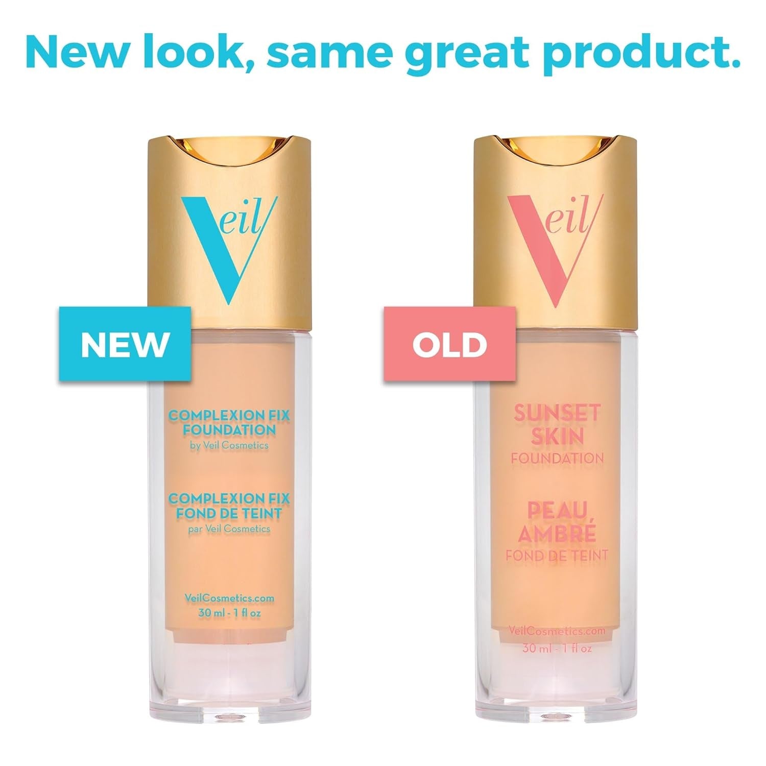 Complexion Fix Liquid Foundation – Buildable Coverage – Water-Resistant, Hypoallergenic, Oil-Free, Cruelty-Free & Vegan – Lightweight & Brightening – Long Lasting (3N Medium Neutral)