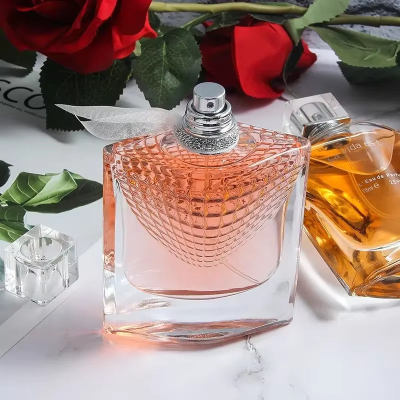 Original 75Ml Women Perfume True Love Rose Fragrance Lasting Perfume Fresh Natural Romantic Temperament Perfume