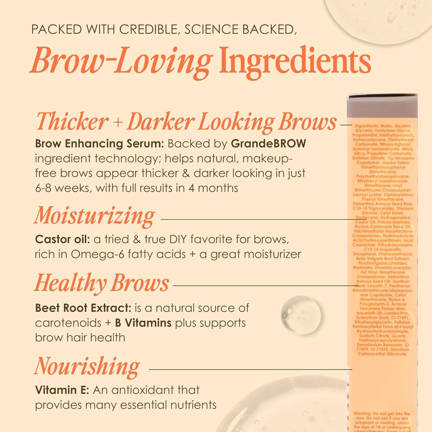 Grandebrow 2-In-1 Tinted Brow Gel + Brow Enhancing Serum