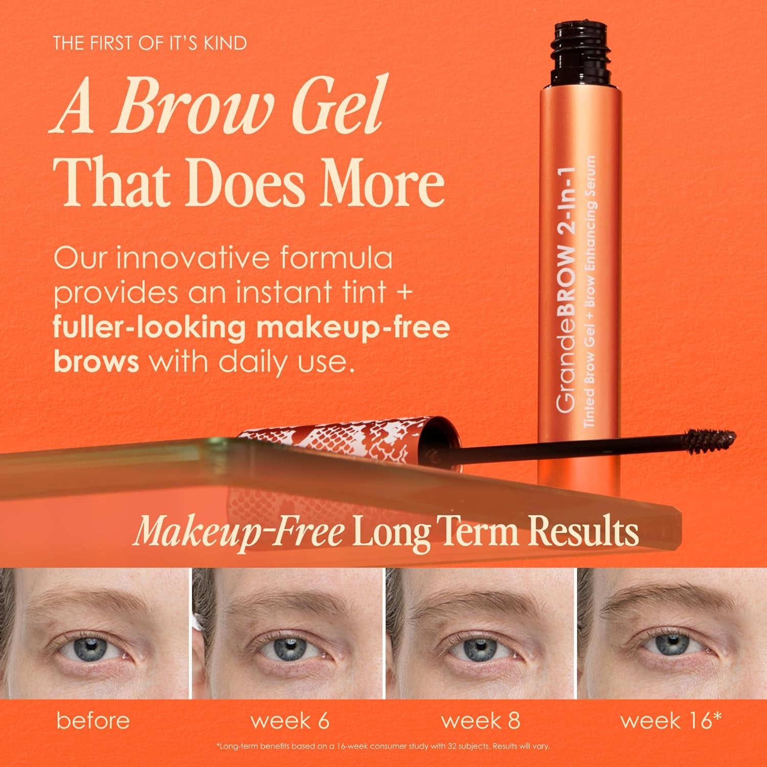Grandebrow 2-In-1 Tinted Brow Gel + Brow Enhancing Serum