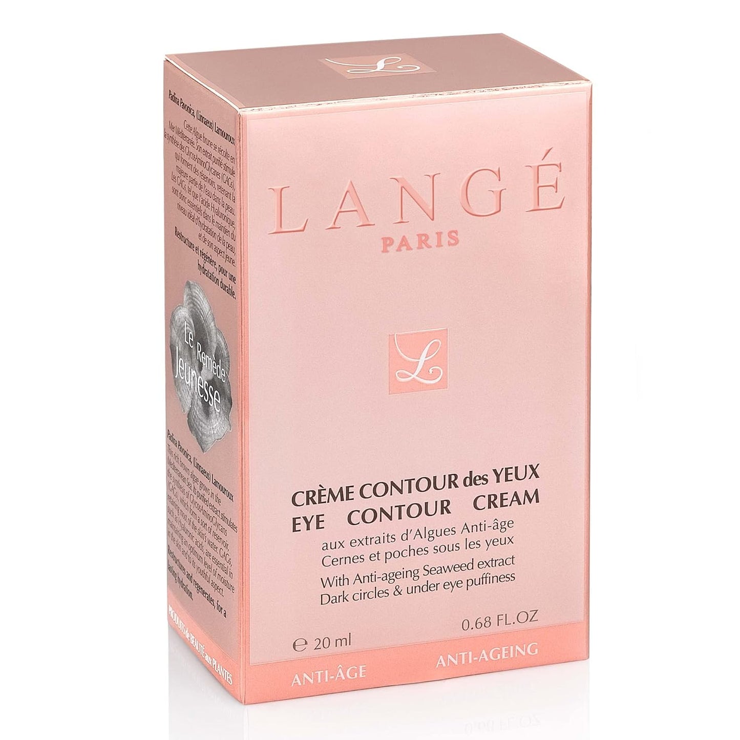 Eye Contour Cream - Cares for Skin around Eyes - Diminishes Appearance of Dark Circles - Protects Delicate Facial Tissues-Revitalizes and Comforts Skin - Quick Penetrating Formula - 0.7 Oz