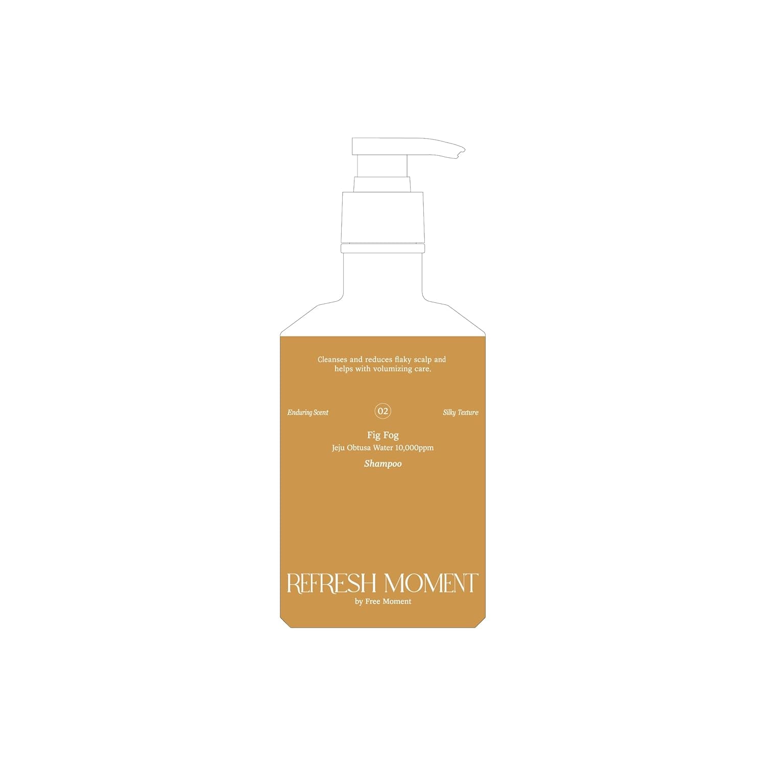 Perfume Shampoo | Volumizing Vegan Shampoo for Dry Damaged Hair Care & Scalp Exfoliation | Romantic, Fruity-Wood Fragrance | 16.9 Fl Oz (02 Fig Fog)