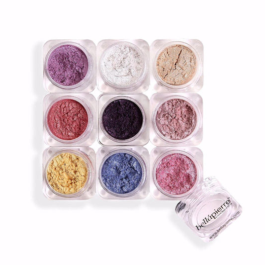 Shimmer Powder 9 Stack | Paraben Free Eyeshadow | Vegan & Cruelty Free Eye Makeup - 9 Count - Astrid