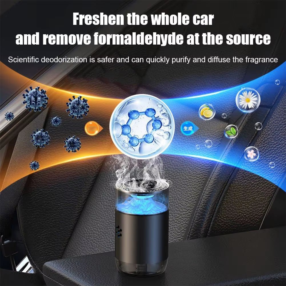 Car Air Freshener Car Fragrance Diffuser Cloud Mist Auto Aromatherapy Machine Fragrance Replacement Pack Auto Perfume Decoration