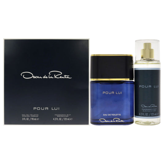 Oscar Pour Lui by Oscar De La Renta for Men - 2 Pc Gift Set