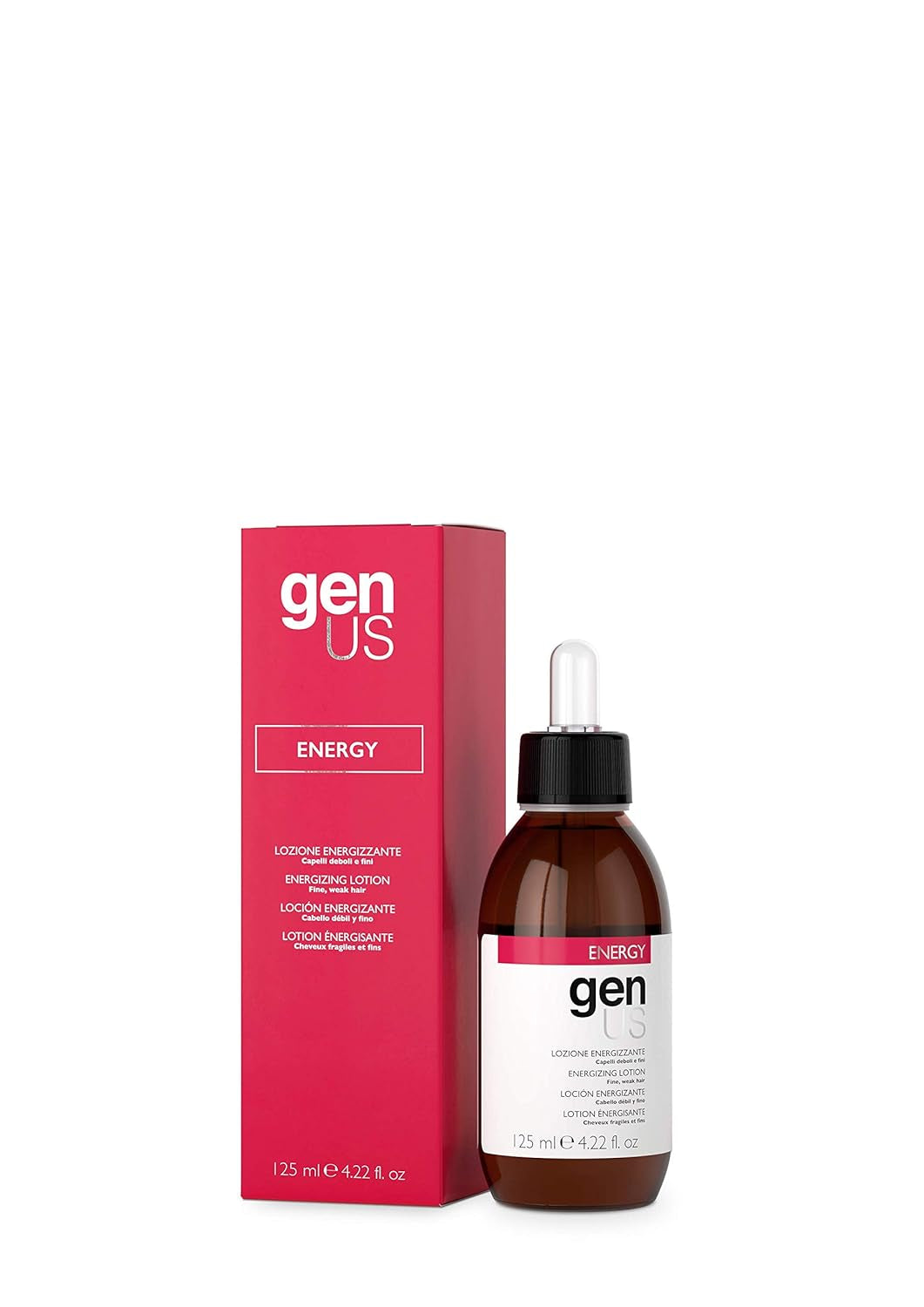 Energizing Lotion - Strengthens Fine, Weak Hair with Chili Pepper Extract and Wheat Proteins, Promotes Growth, Reduces Breakage, Purifies Scalp - 125Ml