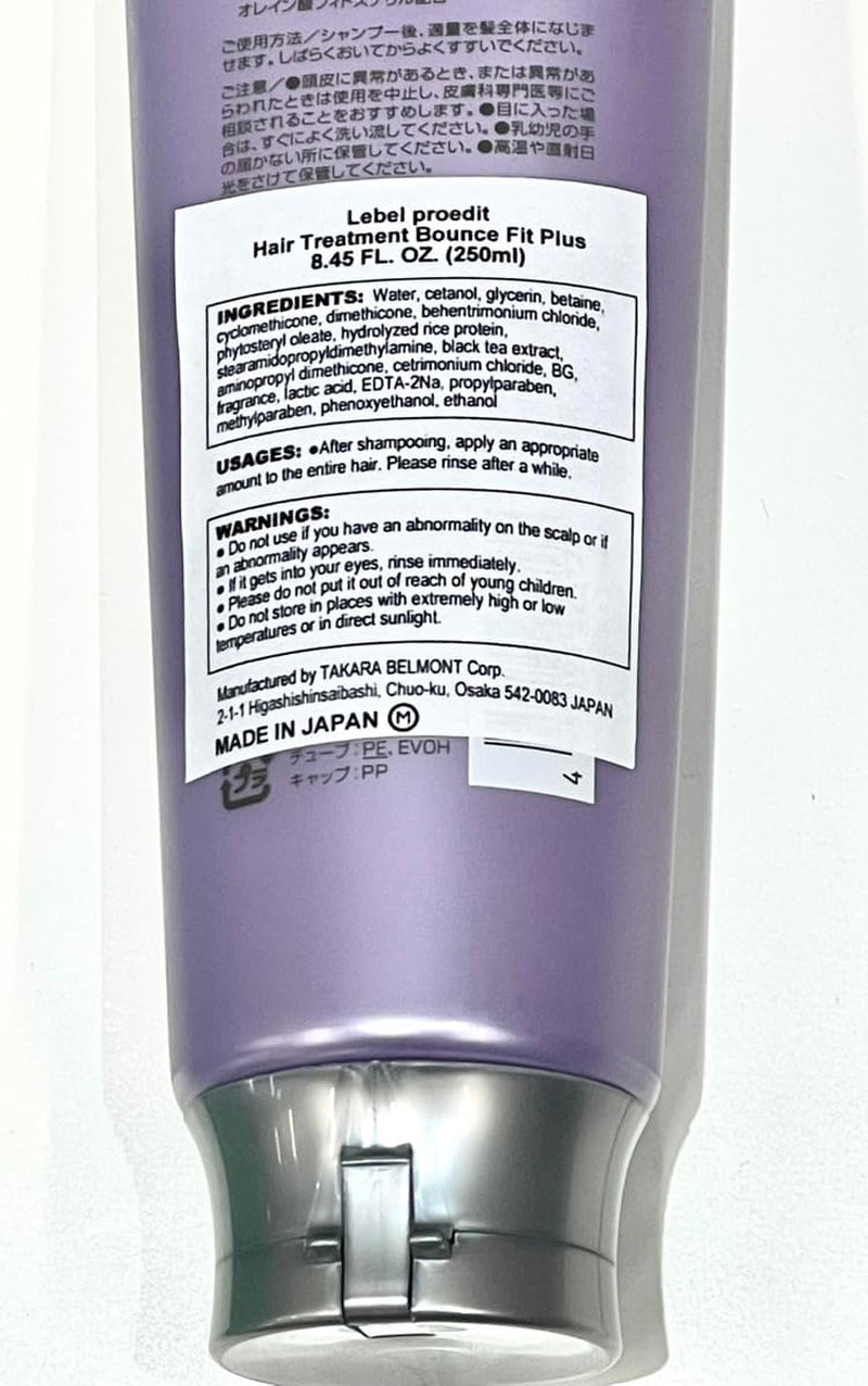 Cosmetics Proedit Care Works Treatment Bounce Fit plus - 250Ml