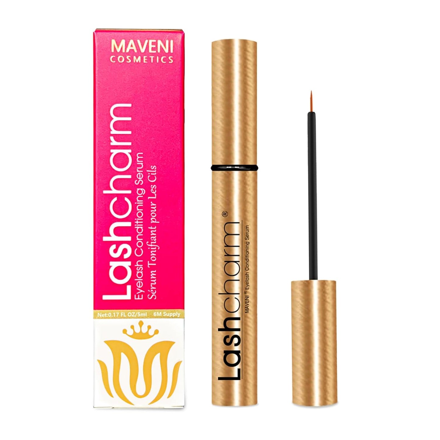 Lash Enhancing Serum, Women'S Advanced Cosmetics, Eyelash Growth Serum, Promote Longer, Fuller, and Denser Eyelashes, Fast and Effective 0.17 Fl Oz