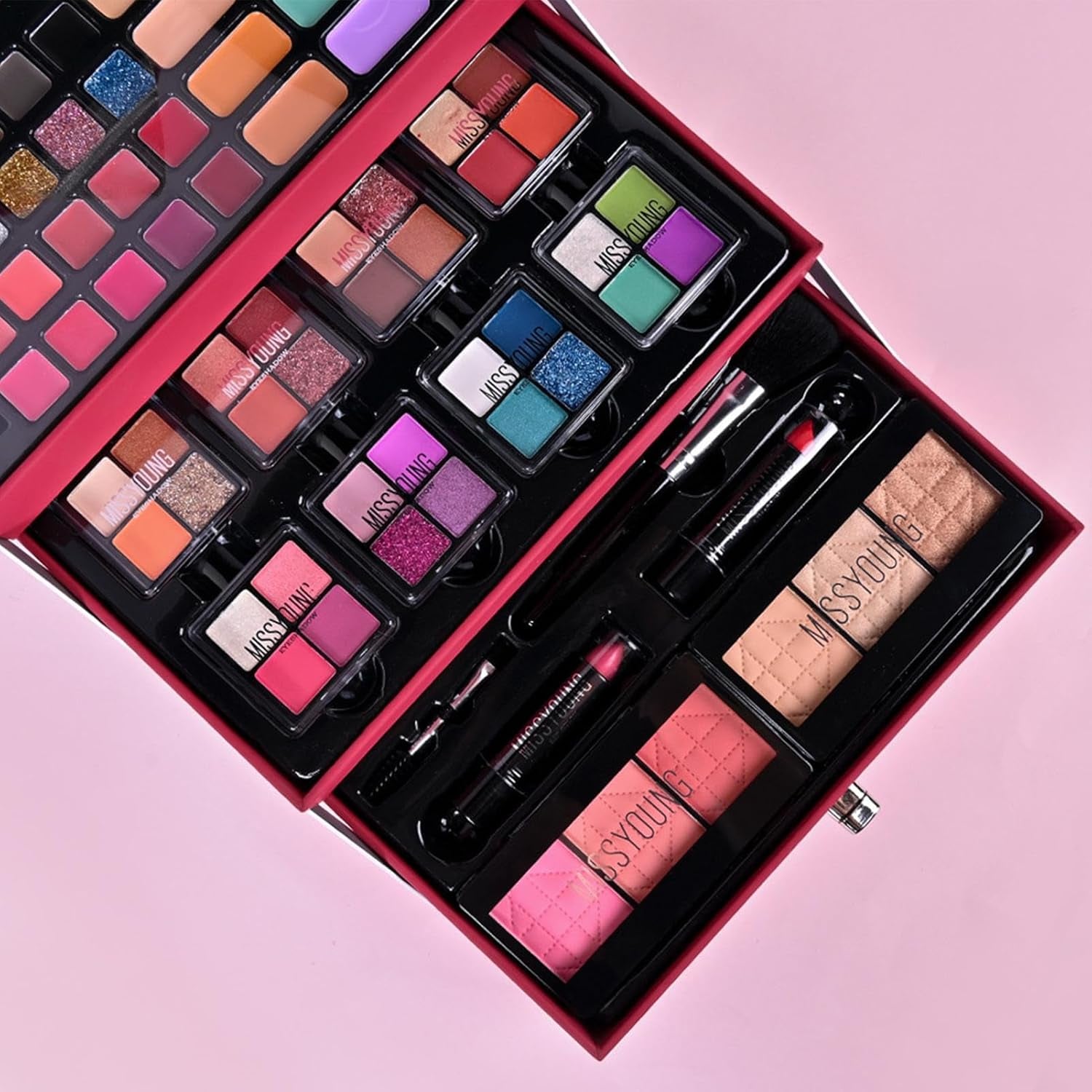 Professional Makeup Kit, Portable Makeup Kit, Cosmetics Kit for Women, Makeup Kit, Full Start Cosmetics Set for Women and Girls, Includes Cosmetics and Makeup Tools