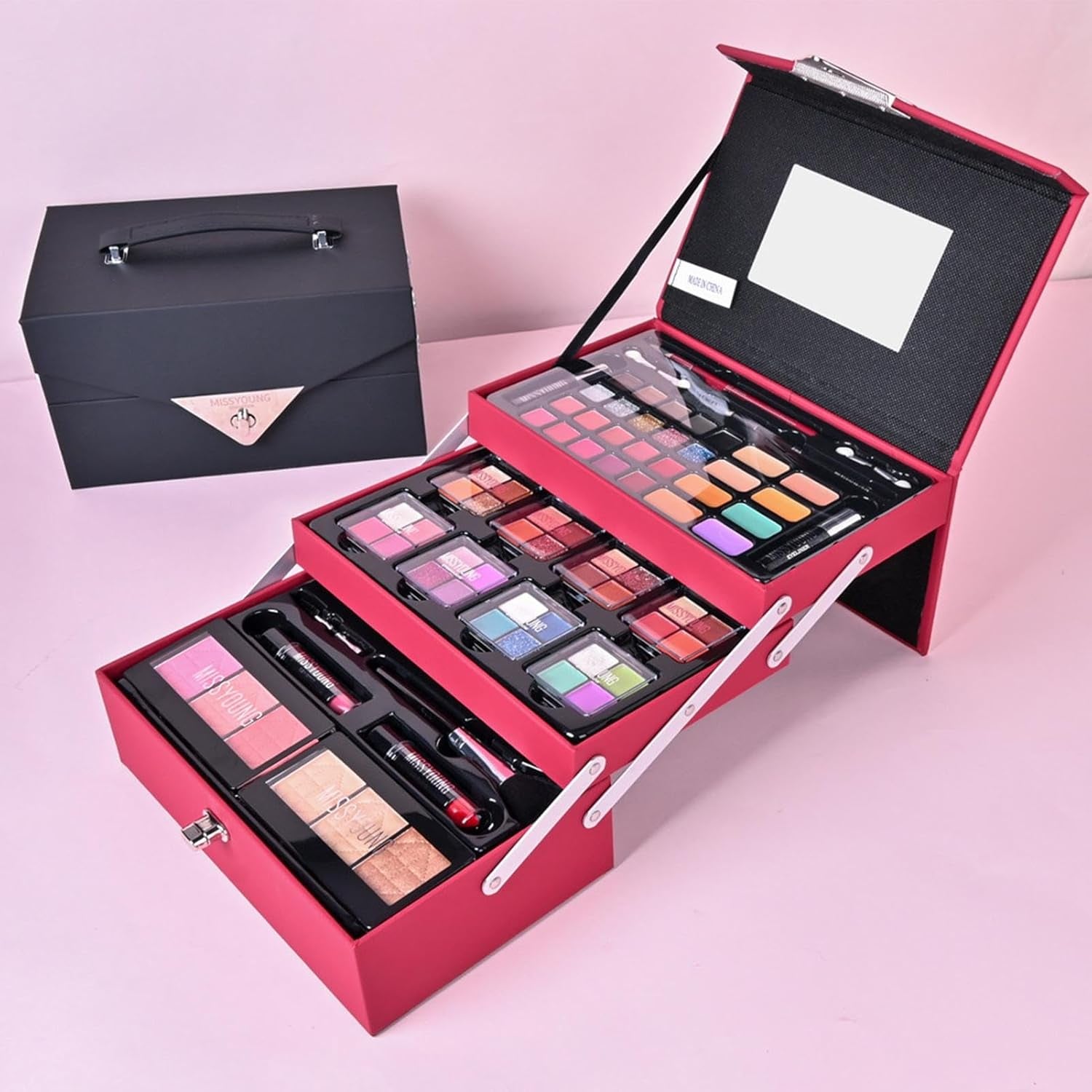 Professional Makeup Kit, Portable Makeup Kit, Cosmetics Kit for Women, Makeup Kit, Full Start Cosmetics Set for Women and Girls, Includes Cosmetics and Makeup Tools