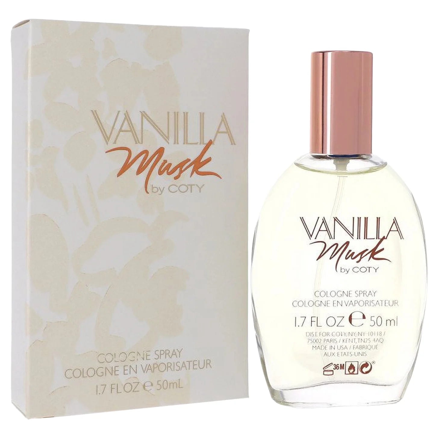 Vanilla Musk by  Cologne Spray 1.7 Oz for Women
