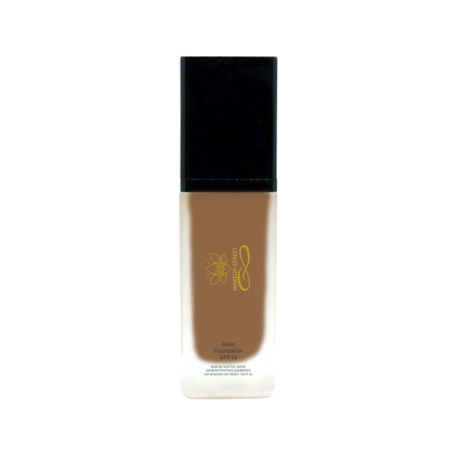 Cosmetics Foundation - Brunette Color Face Full Coverage Makeup Liquid Radiant Natural Glow Finish