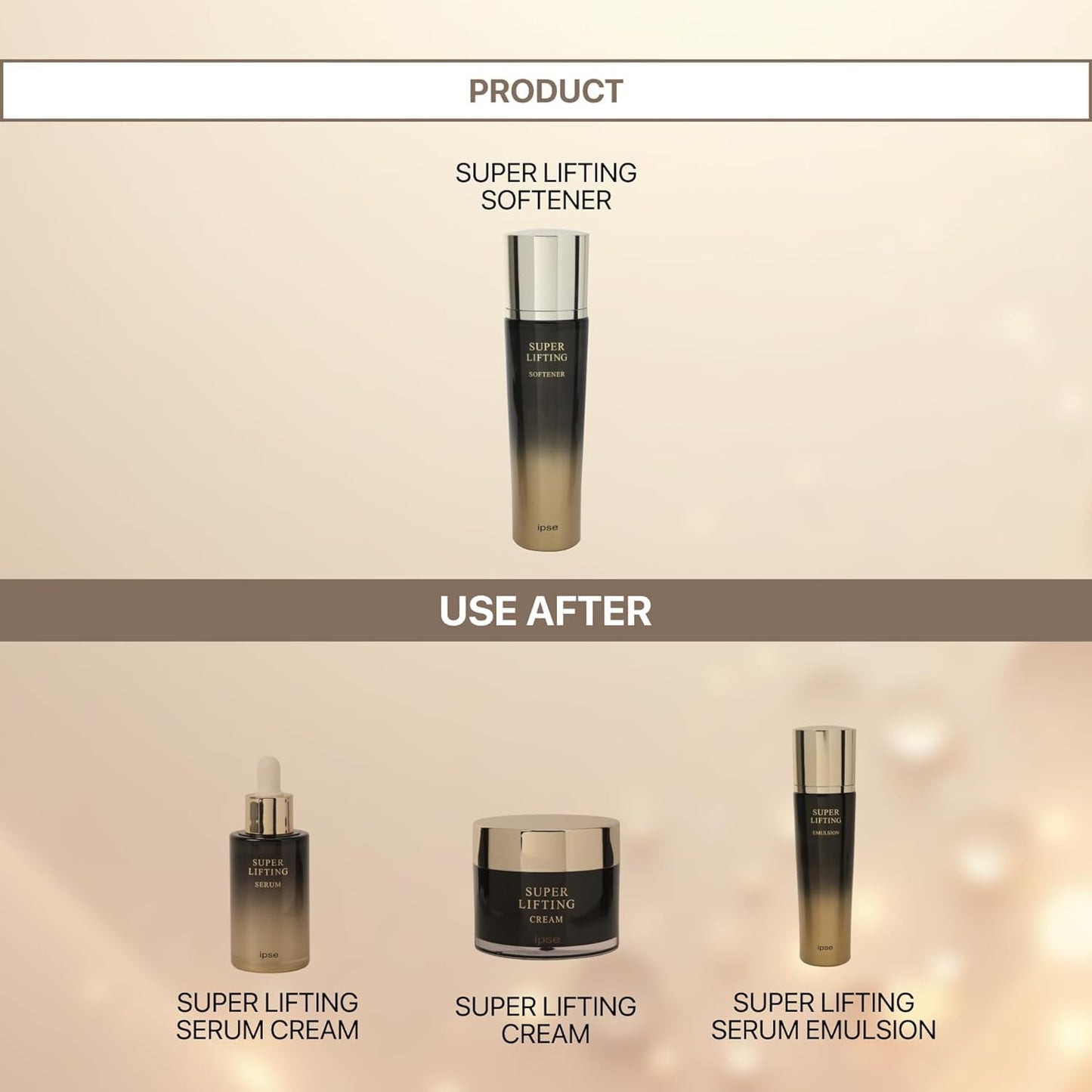 Korean Super Lifting Face & Neck Serum 140Ml - Skin Care anti Aging Facial Rejuvenation Serum - Reduce Fine Line, Wrinkle with Peptide Complex