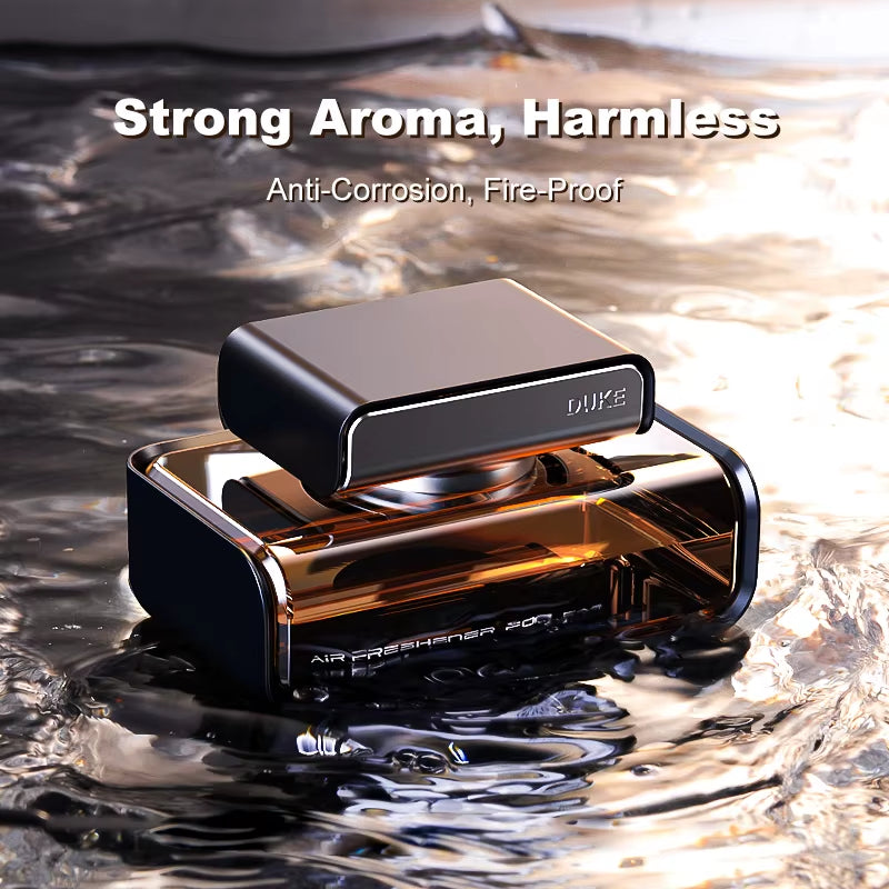 Luxury Car Air Fresheners for the Car Interior Decoration Glass Bottles Auto Flavoring Perfume Long-Lasting Aromatherapy